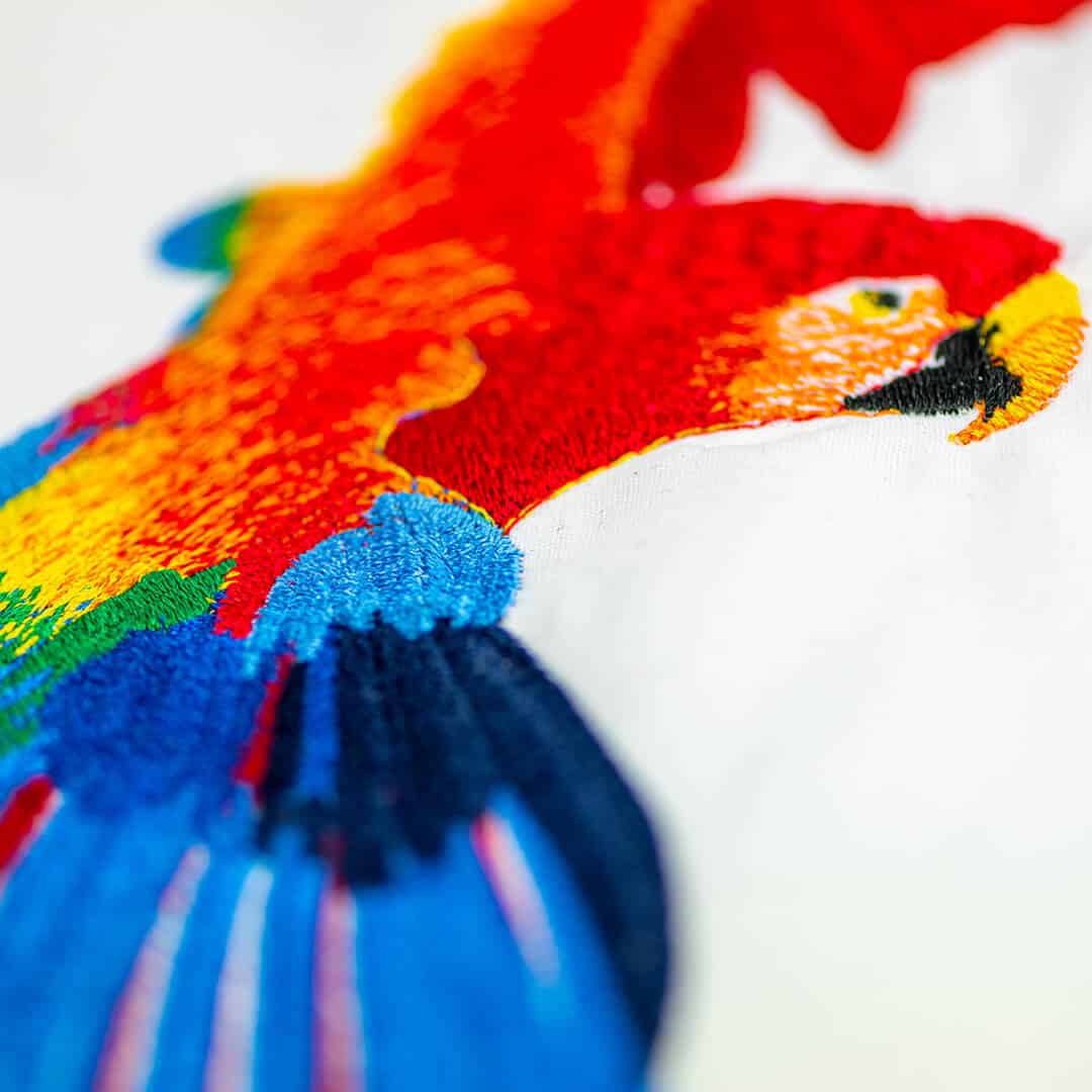 Embroidered-bird